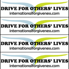 Free Drive For Others' Lives Bumper Sticker
