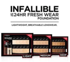 Free L'Oreal Infallible Foundation Samples