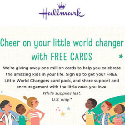 Free Hallmark 3-Card Pack