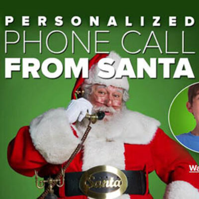 Free Personalized Santa Phone Call or Video