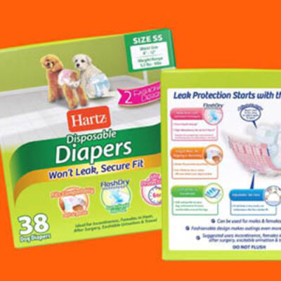 Free Hartz Disposable Dog Diapers