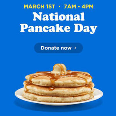 IHOP: Free Pancakes - March 1 7AM-4PM