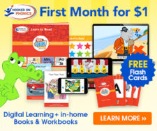 FREE Trial of Hooked on Phonics for Just $1