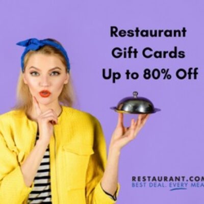 Restaurant.com eGift Cards - Up to 82% OFF