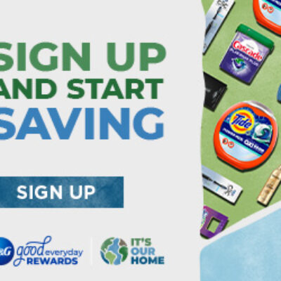 Join P&G Good Everyday for Free Coupons, Rewards, and Planet Protection!