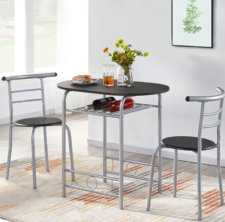 Walmart Deal: Alden Design 3pcs Modern Dining Set for Only $62.99!