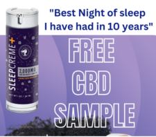 Claim Your Free CBD Sleep Cream Sample Today!