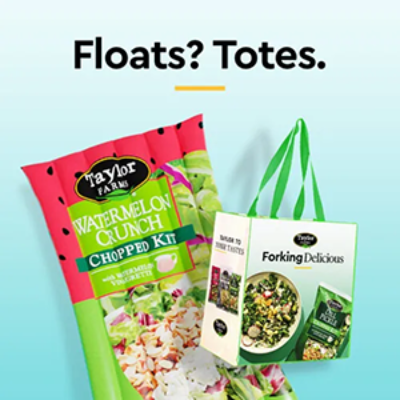 Sweepstakes alert! Win Taylor Farms Reusable Tote Bags and More!