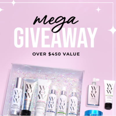 Win a Deluxe Haircare Package in the Color Wow NEW Mega Sweepstakes