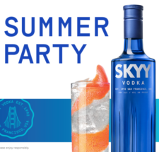 Summer Celebrations with SKYY Vodka!