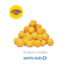 Discover Freeosk Sample Booth at Sam's Club for Delicious Chedda Cheese Balls