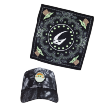 Get the Star Wars Boys Baby Yoda Baseball Hat and Bandana Set