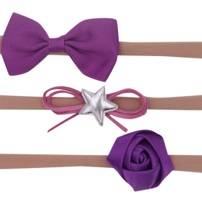 Egmy 3Pcs Kids Infant Baby Girls Hair Accessories Set for Just $5.09