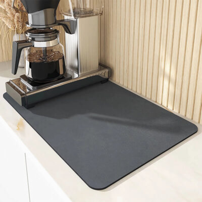 Discounted: Quick-Dry Kitchen Draining Mat for a Mess-Free Counter