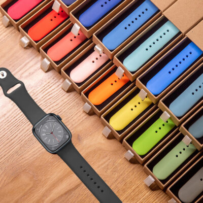 Silicone Strap for your Apple Watch on Aliexpress