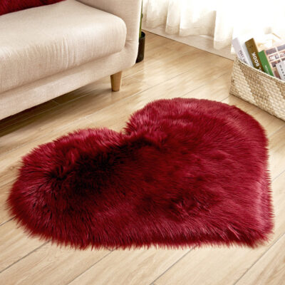 Save on Aliexpress: 2021 New Plush Heart-Shaped Carpet