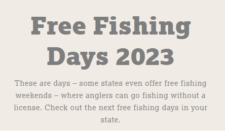 Free Fishing Days 2023