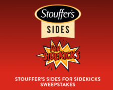 Stouffer's sides for sidekicks sweepstakes