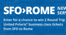 Jet Off to Rome in Style! Enter to Win United Polaris Business Class Tickets