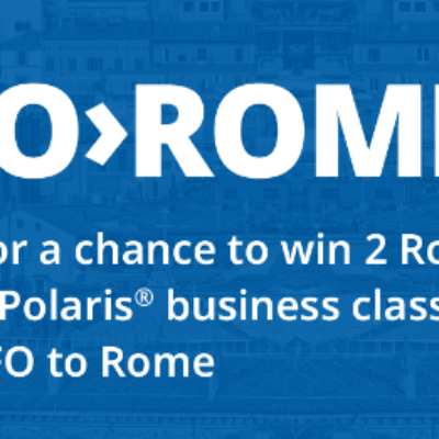 Jet Off to Rome in Style! Enter to Win United Polaris Business Class Tickets