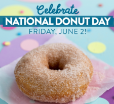 Enjoy a Free Cinnamon Sugar Donut on National Donut Day
