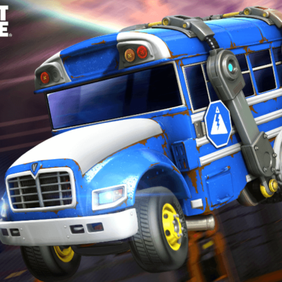 Claim Your Free Titanium White Battle Bus Add-On in Rocket League
