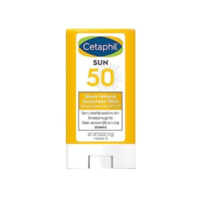 CETAPHIL Sheer Mineral Sunscreen Stick on Amazon