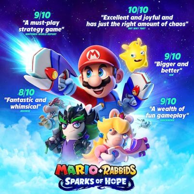 Mario + Rabbids Sparks of Hope Standard Edition Discounted on Amazon