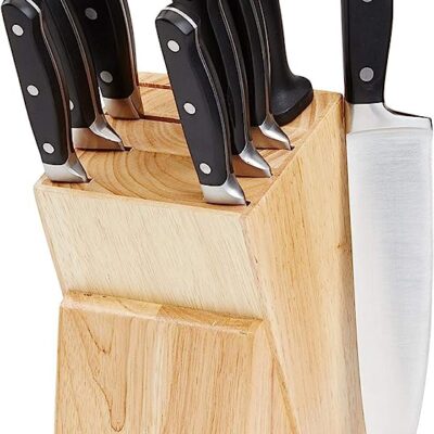 Amazon Basics 9-Piece Knife Set, $19.57 (Save 30%)