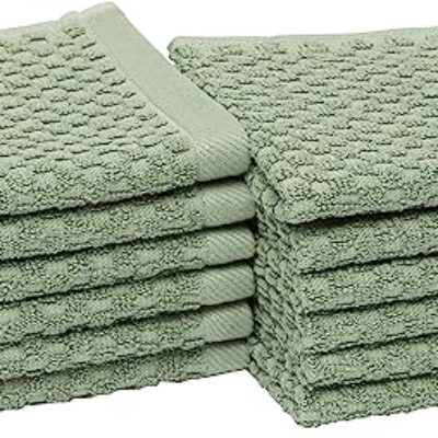 Amazon Basics Odor Resistant Textured Wash Cloth at discounted price