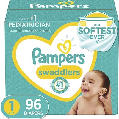 Save Big on Pampers Swaddlers Newborn Diapers - Amazon Deal