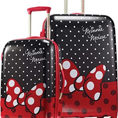 AMERICAN TOURISTER Kids' Disney Hardside Luggage Set on Amazon