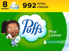 Puffs Plus Lotion Facial Tissues Save $10 on Amazon