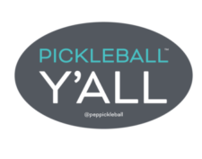 Free Pickleball Y’All Sticker