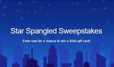 Win a $500 Amazon Gift Card in the Star Spangled Sweepstakes