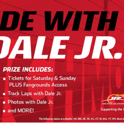 Dale Jr. Ride Along Sweepstakes