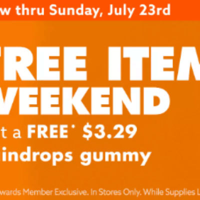 Exclusive Big Lots Rewards Deal - Free Raindrops Gummy Candy