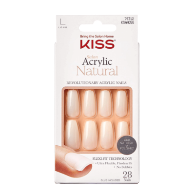 KISS Salon Acrylic Natural Nails on Amazon