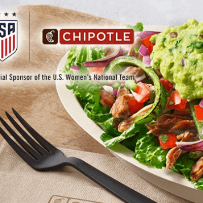 FREE Chipotle Entrée with USWNT Goals