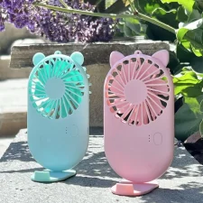 Adorable Summer USB Charging Fan Set