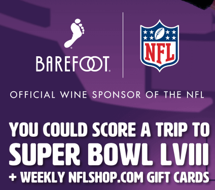 Barefoot Wine Sweepstakes