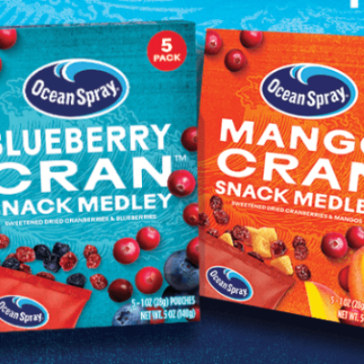 Possible Free Ocean Spray Snack Chatterbox Kit