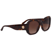 Tory Burch Dark Tortoise Oversize Sunglasses