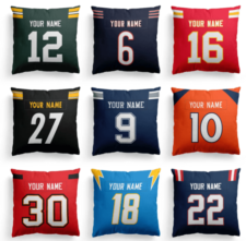 Personalized Football Pillow Covers