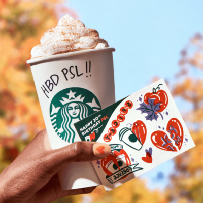 Free Pumpkin Tattoos with Your Latte at Starbucks