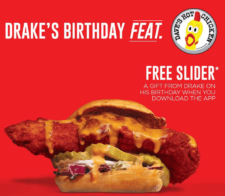 Free Slider at Dave’s Hot Chicken on October 24th