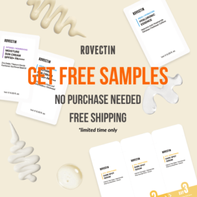 Free Rovectin Skin Care Samples