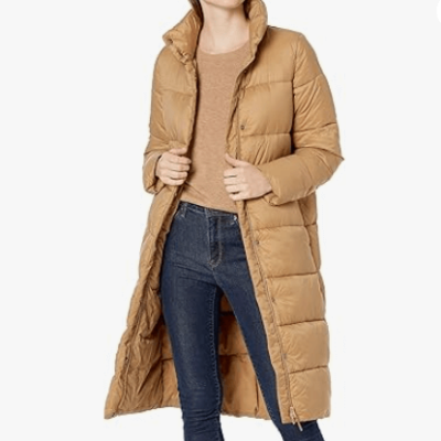 Amazon Essentials’ Lightweight Puffer Coat $52 on Amazon