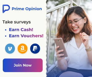 Make Money by Taking Surveys with Prime Opinion