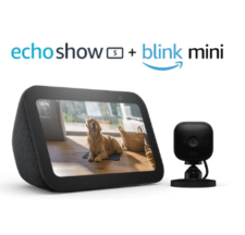 Echo Show 5 (3rd Gen) with Blink Mini